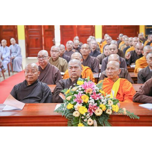 Hình ảnh ghi nhận tại Lớp bồi dưỡng Giới luật: