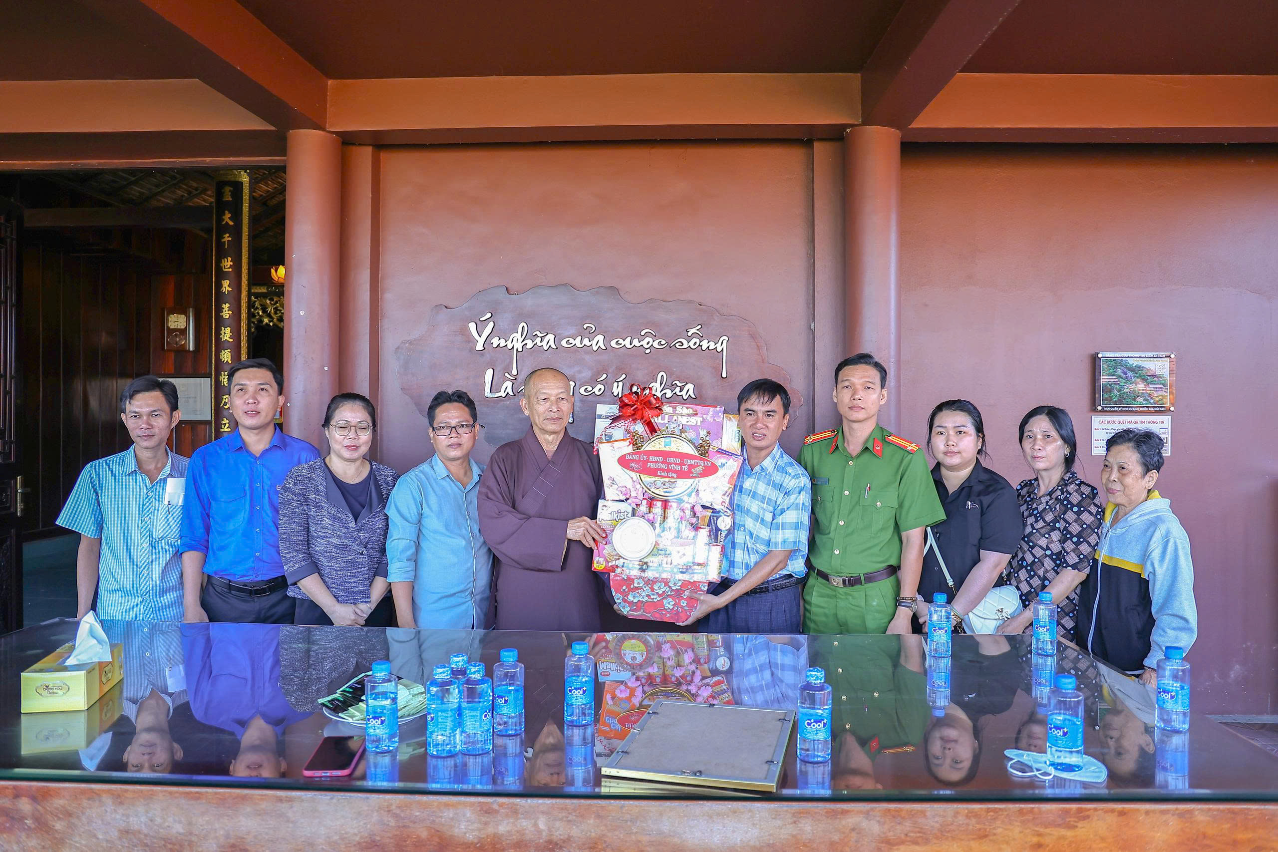 Đoàn Đảng Ủy, HĐND, UBND, Ủy Ban MTTQ Việt Nam Phường Vĩnh Tế Đến Chúc Tết Chùa Phước Điền - Xuân Bính Ngọ 2026