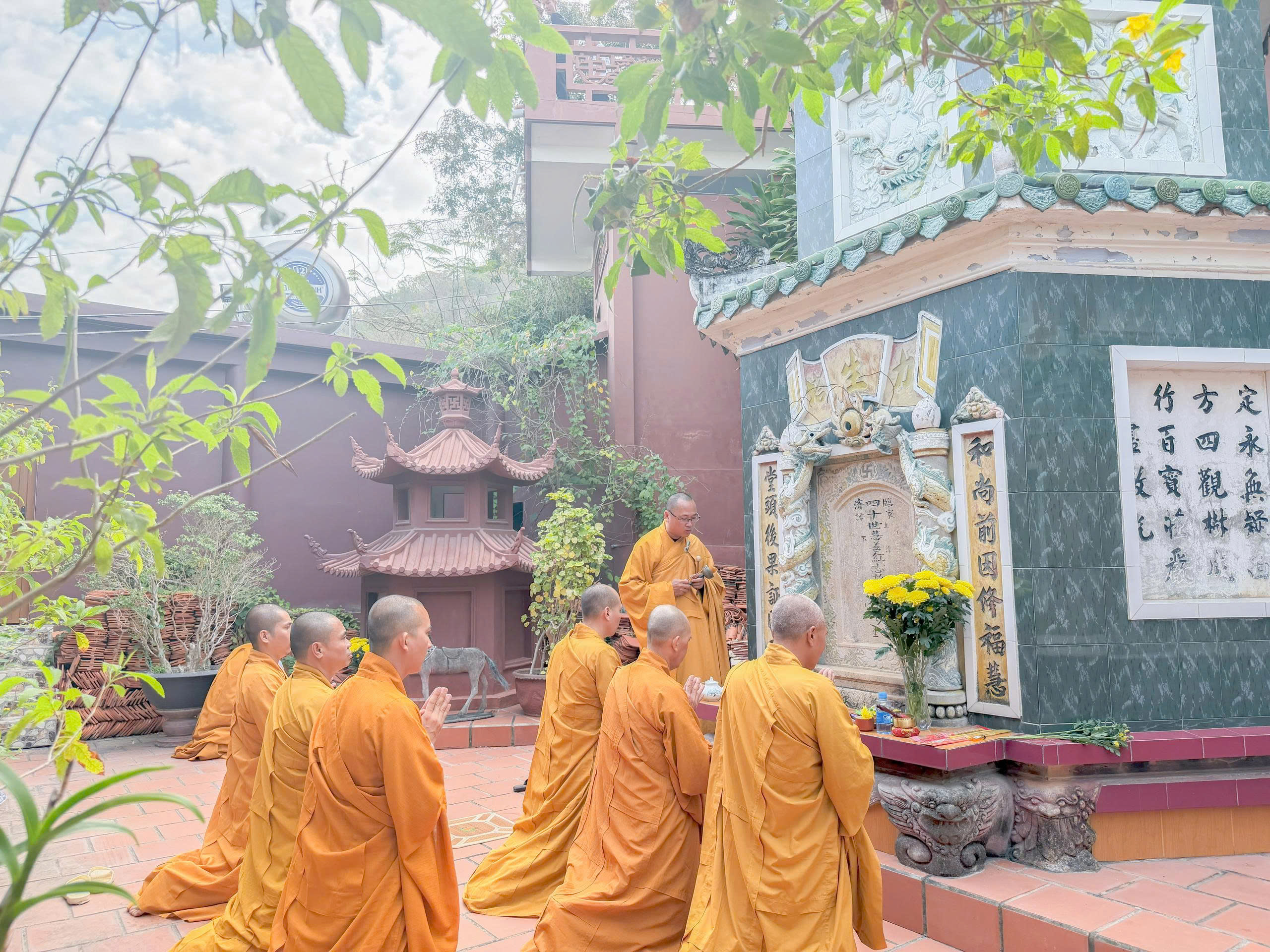 Tảo Tháp: Nét Đẹp " Uống nước nhớ nguồn" nơi Thiền môn